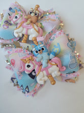 Load image into Gallery viewer, Bluey/Bingo on Unicorn